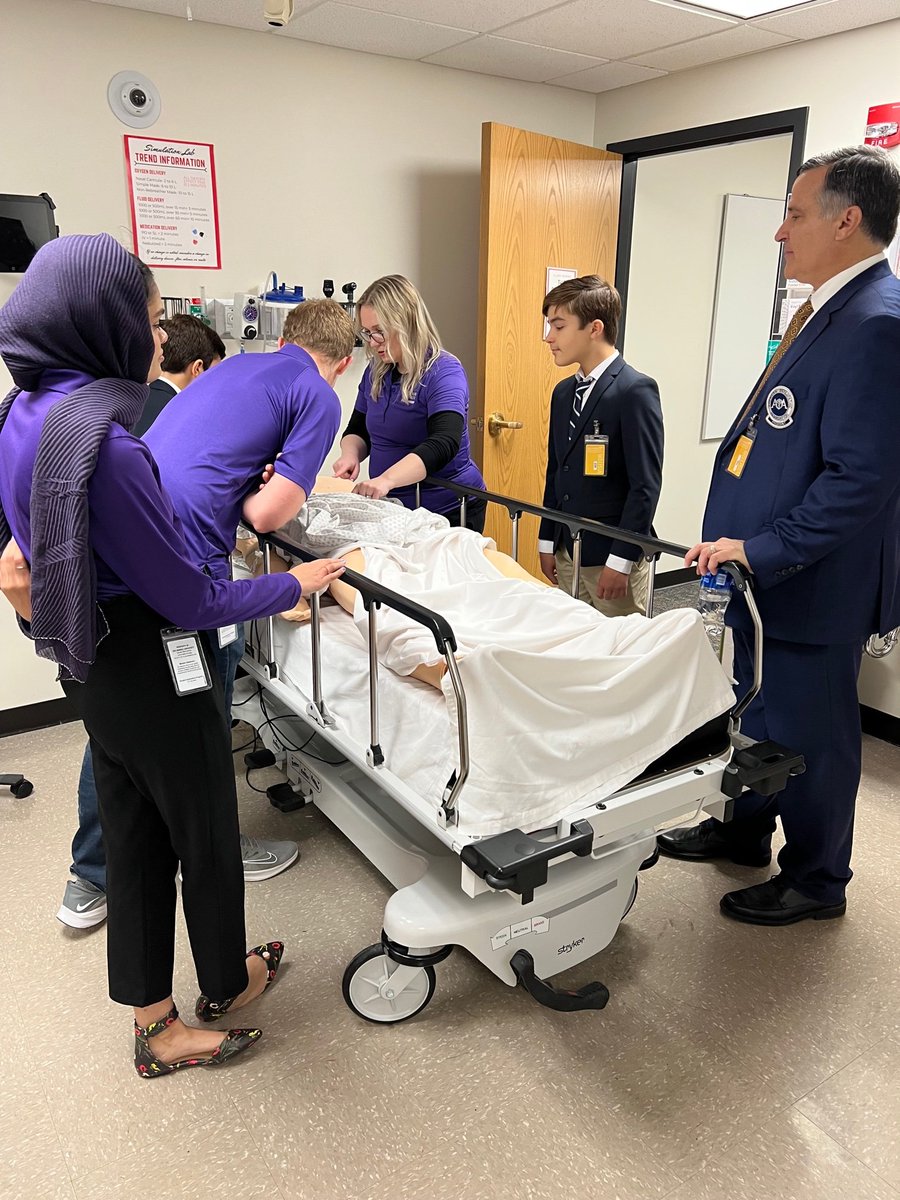 JosephGiaimoDO's tweet photo. The opportunity to see your incredible medical students in person was quite an experience. It was great touring the new Des Moines University-Osteopathic Medical Center construction site. 
@DesMoinesUniv https://t.co/WjRmjFU5aU