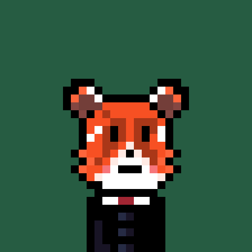 Licensed_Animal's tweet photo. Mr. Red Panda greets you👋and wishes you a nice day 🌤

#art #animals #Pixelart
 #pixelanimals #NFTs #NFTCollection #nftart #NFTProjects #NFTCommuntiy #pixelNFT https://t.co/QxfYV8eoua