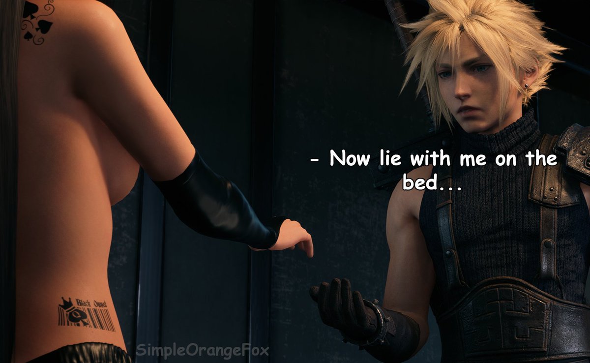 SimpleOrangeFo1's tweet photo. #blacked #bbc #FF7R #snowbunny #BNWO #Tifa 
Tifa has changed a lot since Cloud saw her last ♠️ https://t.co/HgC3MO0vA8