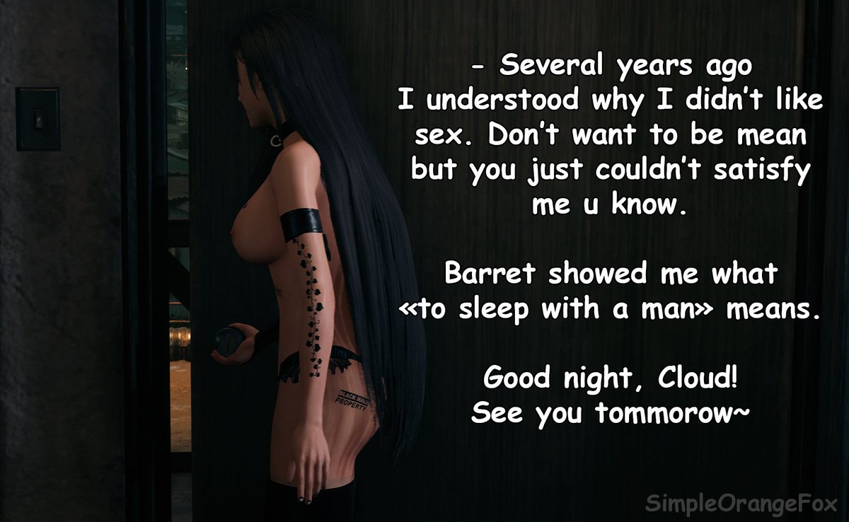 SimpleOrangeFo1's tweet photo. #blacked #bbc #FF7R #snowbunny #BNWO #Tifa 
Tifa has changed a lot since Cloud saw her last ♠️ https://t.co/HgC3MO0vA8