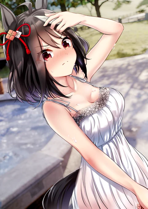 はじめてのお出かけの時のキタちゃん #ウマ娘 