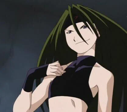 Also love how these two were always somewhere around each other I'm 90% Envy got half of their personality and mannerisms copied of Lust
And she has something to do with the croptop 