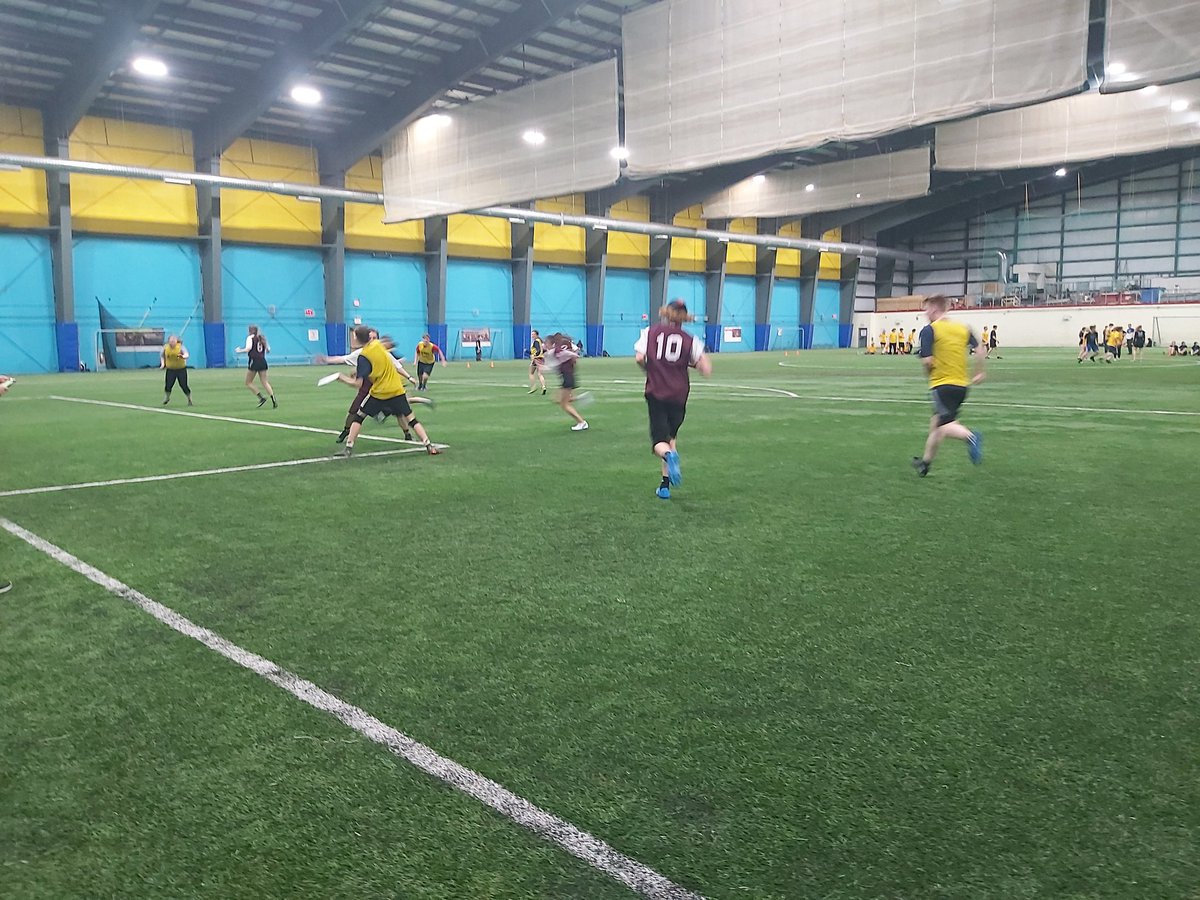NL_ULTIMATE's tweet photo. Day two of our Youth Ultimate Provincial School Tournament has kicked off this morning. It's playoff day for youth #ultimatefrisbee @NLESDCA schools participating!
Thanks to #vscnl for helping to make the tournament happen! https://t.co/54Q42Ydydu https://t.co/QEt9FkJ3Ka
