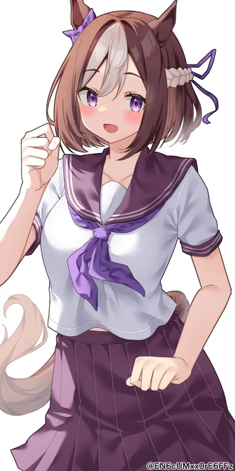 セーラー服スペシャルウィーク
#ウマ娘 