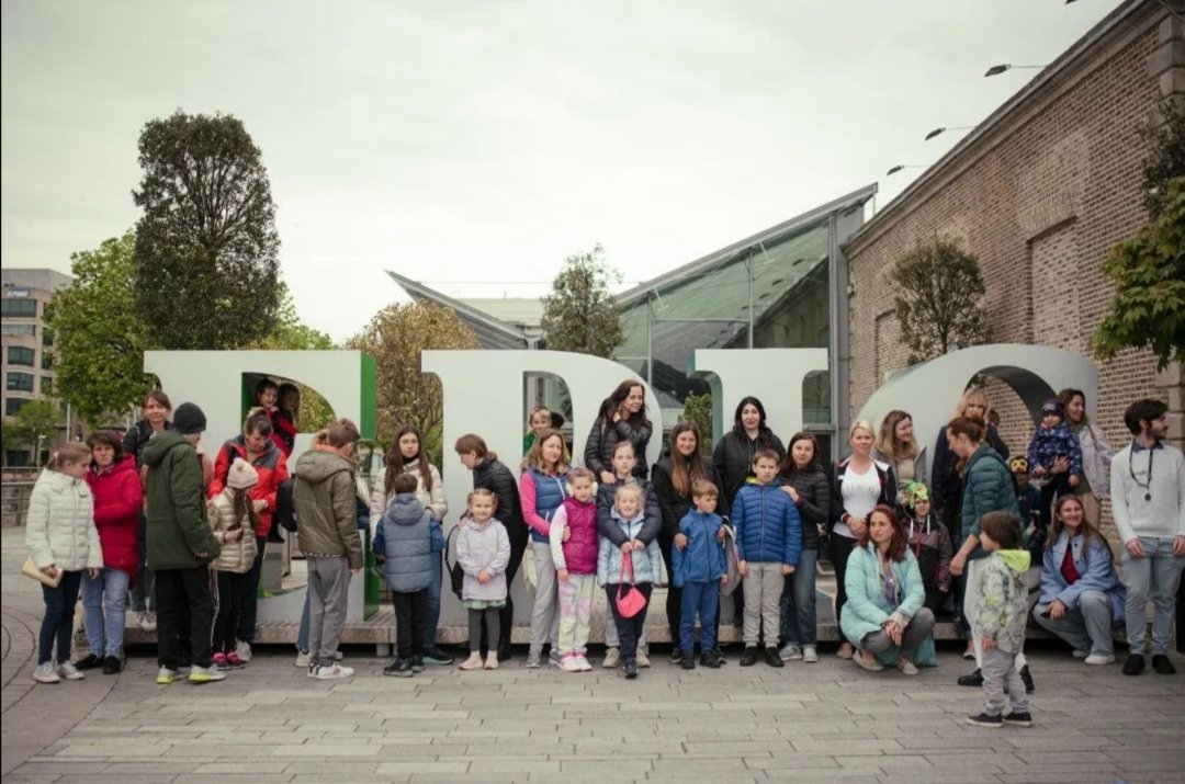 EPICMuseumCHQ's tweet photo. Wonderful shots from a recent visit with #PlayinPeace - a fundraiser supporting Ukrainian children and mothers in Ireland. Find out more about the cause and how to get involved https://t.co/ZO4vWBuEOJ #EPICMuseum https://t.co/KtN0JWSL97