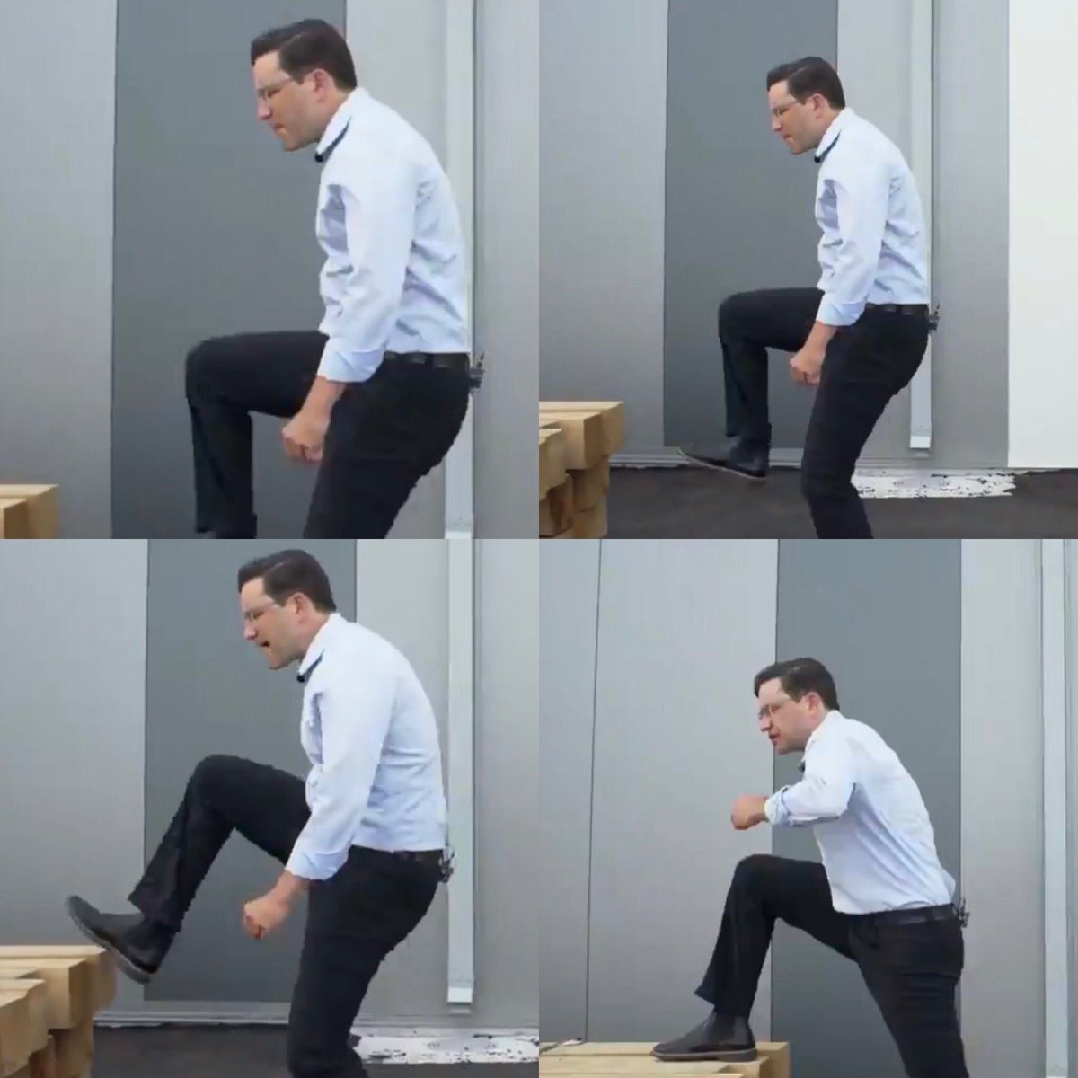 Pierre Poilievre has apparently deleted the campaign video these screenshots are from (hilltimes.com/2021/08/11/mp-…) 

but I’m hoping <a href="/TheHillTimes/">The Hill Times</a> still has it kicking around. This is really important. At least tell us what he’s doing please😭