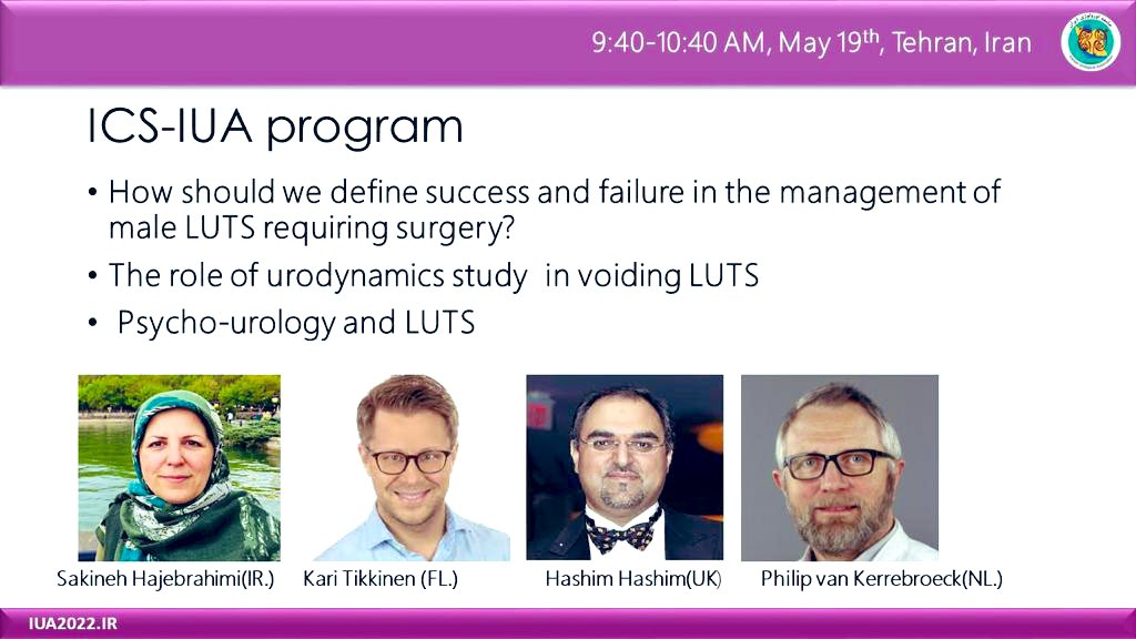 S Hajebrahimi (@hajebrahimis) on Twitter photo I am please to announce that after 3 years online meetings, this year we will hold Iranian Urology Association & International Continence Society joint course in hybrid method in Tehran. Please join us! <a href="/urohash/">Prof. Dr. H. Hashim</a> <a href="/icsoffice/">ICS</a> <a href="/KariTikkinen/">Kari Tikkinen</a> <a href="/incontinence/">incontinence</a> <a href="/Uroweb/">European Association of Urology (EAU)</a> @ircebm I am please to announce that after 3 years online meetings, this year we will hold Iranian Urology Association & International Continence Society joint course in hybrid method in Tehran. Please join us! <a href="/urohash/">Prof. Dr. H. Hashim</a> <a href="/icsoffice/">ICS</a> <a href="/KariTikkinen/">Kari Tikkinen</a> <a href="/incontinence/">incontinence</a> <a href="/Uroweb/">European Association of Urology (EAU)</a> @ircebm