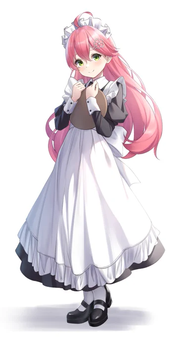 メイド服みこち
 #miko_Art 