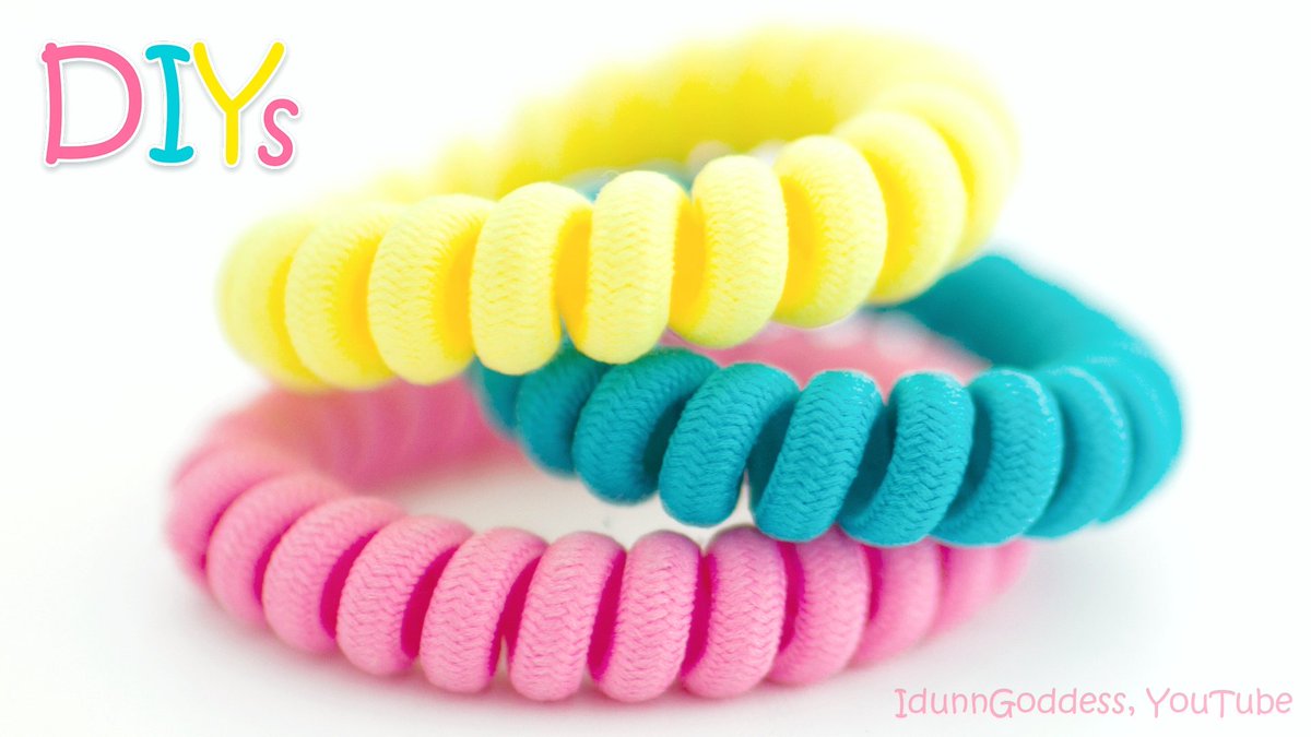 My new video is up! 10 #DIY projects with spiral hair bands! ✌🤗 
youtu.be/WjNLBYqY7AA #IdunnGoddess