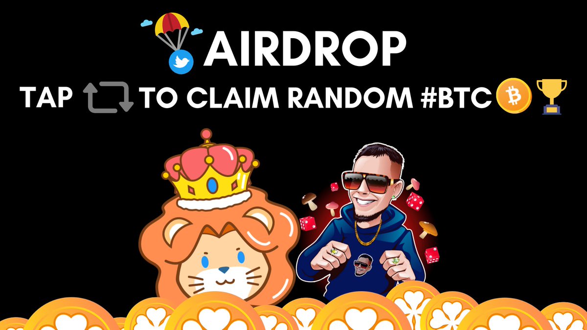 @cctip_com draw 0.0002 BTC 500  
✅RT For random #BTC Prize
✅Follow @stroemscrypto 
Wager on luckylion👇 to get FREE NFT 
app.luckylion.io/games?ref=9sbT…