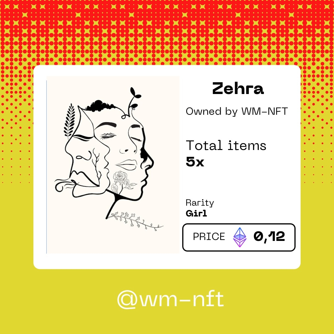 WMNFT_'s tweet photo. Zehra Nft on sale.

https://t.co/kUpuap08pu 

#nft #anime #nftdesing #nftcommunity #ethereum #Bitcoin #metaverse #portrait https://t.co/dEvhHj4V9H