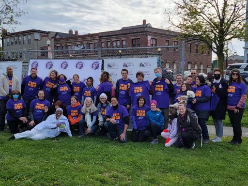 MGHEquity's tweet photo. #TeamMGH is out in full force for the @LDBpeaceInst 26th Annual Mother’s Day Walk for Peace, walking together for Generation Peace and families impacted by homicide. https://t.co/eL9Ai98Jc4