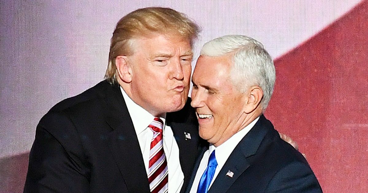 EdTruman3's tweet photo. "Mike Pence" #PiousPence Spent four years in the Bone Spur White House, bowing, scraping & being #CloroxDons valet. Did he think that would make him heir to #CloroxDons thrown? https://t.co/4VFDZ5PHtP