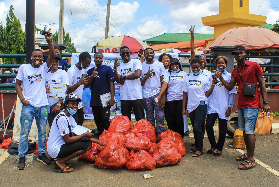 acinigeria's tweet photo. Cleanup Ring Road (ACI &amp; BetKing Cares Cleanup Project)

Total number of Participants: 30 People

Total number of Solid Waste Recovered: 490.8kg 

Total number of Recyclables Recovered: 19.2kg

@gossyomega 
Bet King 👑 
African Cleanup Initiative
Natural Eco Capital
Edo State MOE https://t.co/rf1AN6ahWU