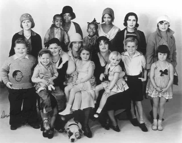 moving_show's tweet photo. Happy Motherβs Day from #OurGang and their moms! #DorothyDeBorba #ChubbyChaney #WheezerHutchins #StymieBeard #FarinaHoskins #ShirleyJeanRickert #JackieCooper #MaryAnnJackson https://t.co/5PexF4M6rB
