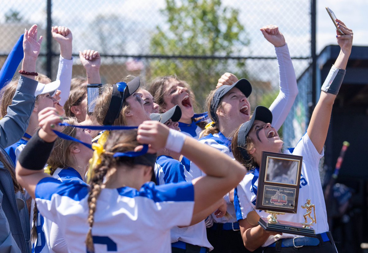 For the first time in 23 years, your BC Trojans are CITY CHAMPS! These girls deserve it! But, I also have to give credit to all those that have paved the way in building this program over the past few years. This trophy belongs to the Chatard Softball Family! Keep being great!