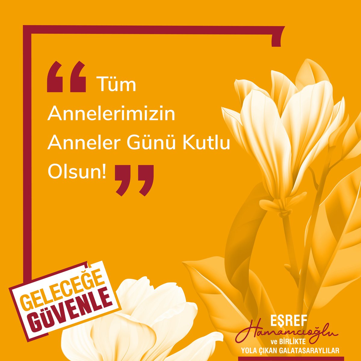GelecegeGvn's tweet photo. Tüm Annelerimizin Anneler Günü Kutlu Olsun! 💛❤ #GeleceğeGüvenle https://t.co/XjC6H4NY7K