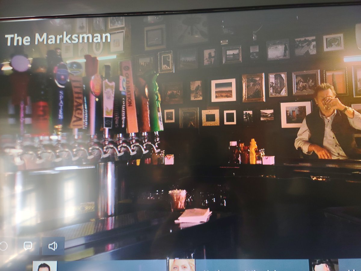cbrownrx's tweet image. Surprised to see an Ithaca tap handle in a Liam Neeson movie set in Arizona and New Mexico #ithacabeer