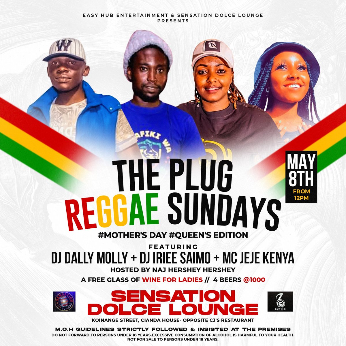 EasyHubEnt's tweet photo. Sunday's Are For  SENSATION DOLCE LOUNGE - KOINANGE STREET OPPOSITE CJ'S RESTAURANT.

A Night With Easy Hub Ent Is A Moment Of Experience!
#ThePlugReggaeSundays
#EasyHubEntertainment https://t.co/lMCFmt0JXR