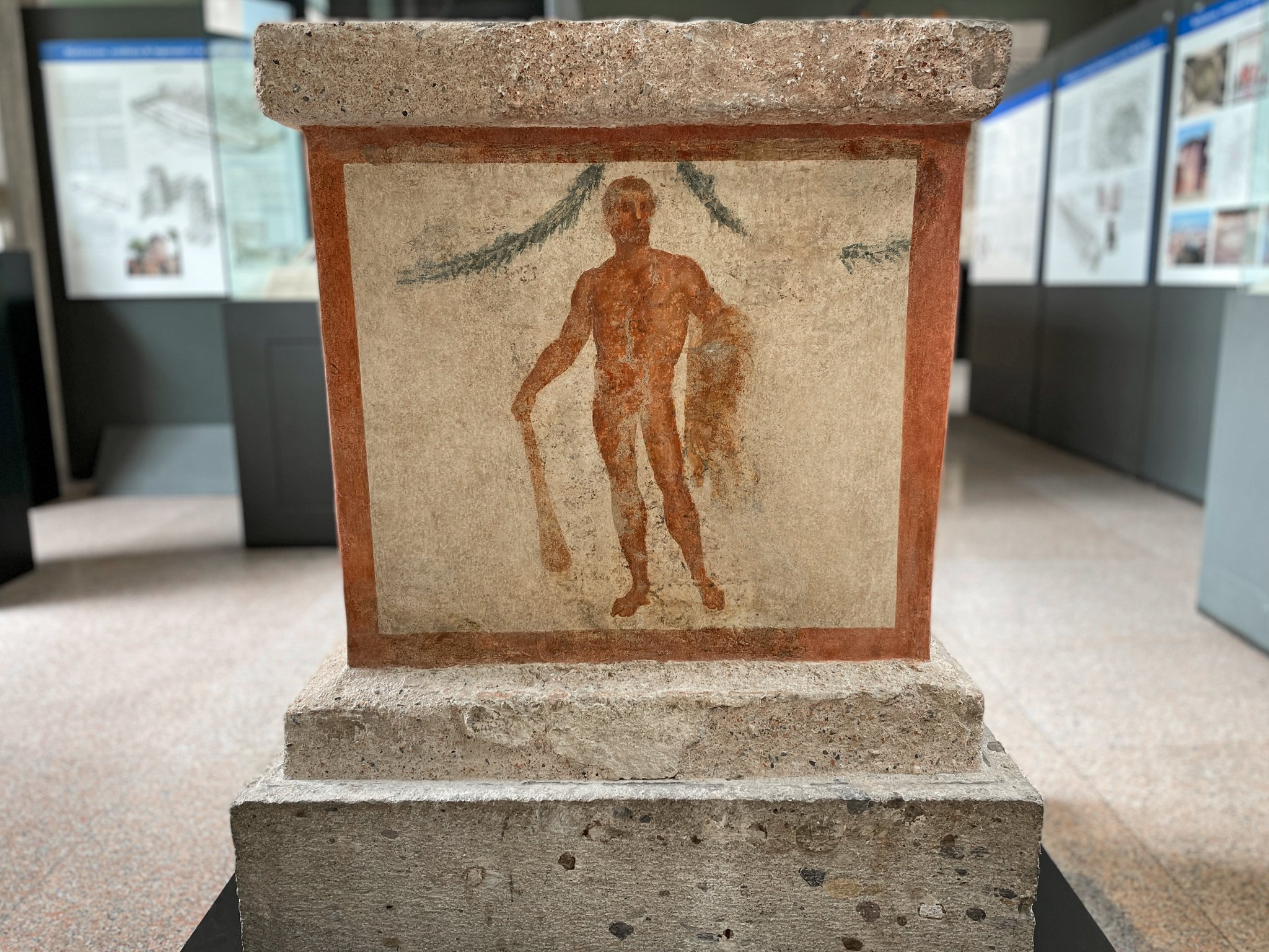 Gareth Harney on Twitter "8) The rear face of the altar shows the demi