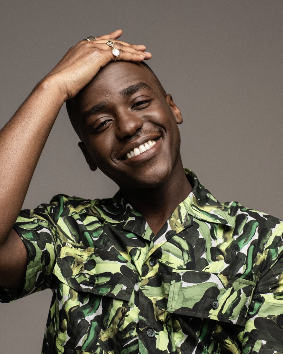 Meet our new #DoctorWho 👋🏿

Congrats Ncuti Gatwa! 💙