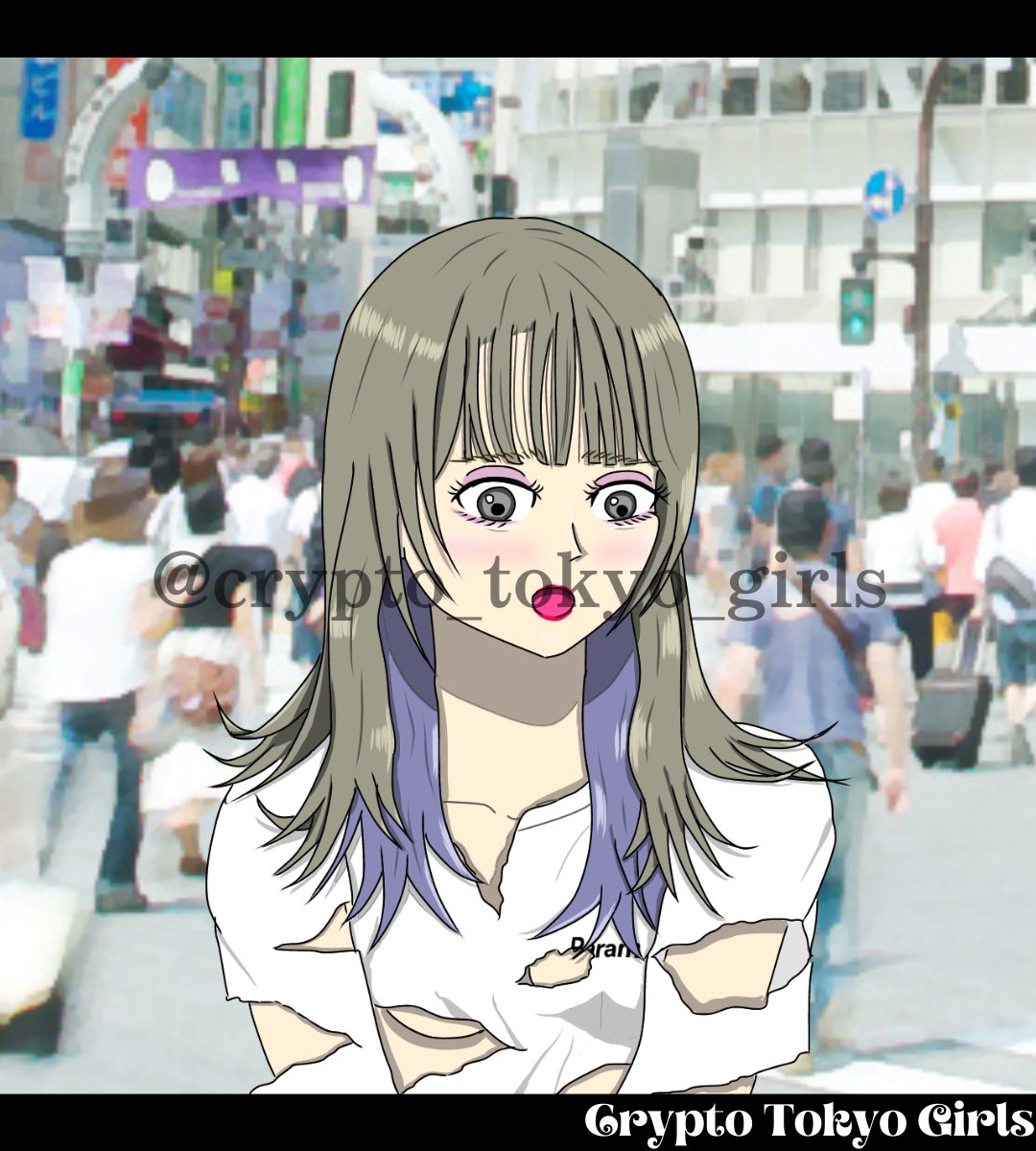 CTG_NFT's tweet photo. 【 Crypto Tokyo Girls】
#0020
 mens like girl🧑🏻‍🦰× Melting clothes👖

She's an indoor person and rarely goes outside.
tastes:game🎮

メンズライク🧑🏻‍🦰×溶ける服👖

かなりのインドアで滅多に外に出ない
趣味:ゲーム🎮

 #nftcommunity #nft #nftart #nftcollector #nftcollectibles https://t.co/3eBuvAMCxS