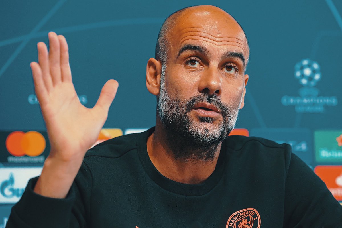 FootyAccums's tweet photo. Pep Guardiola 🗣

"We want to win the CL. But when Man City called, they didn't tell me we had to win the UCL. Not even the PL. They wanted to compete in all the competitions until the end, to be a team that is nice to watch and wins as many games as we can. And we did it..." https://t.co/of2zGzwjnN