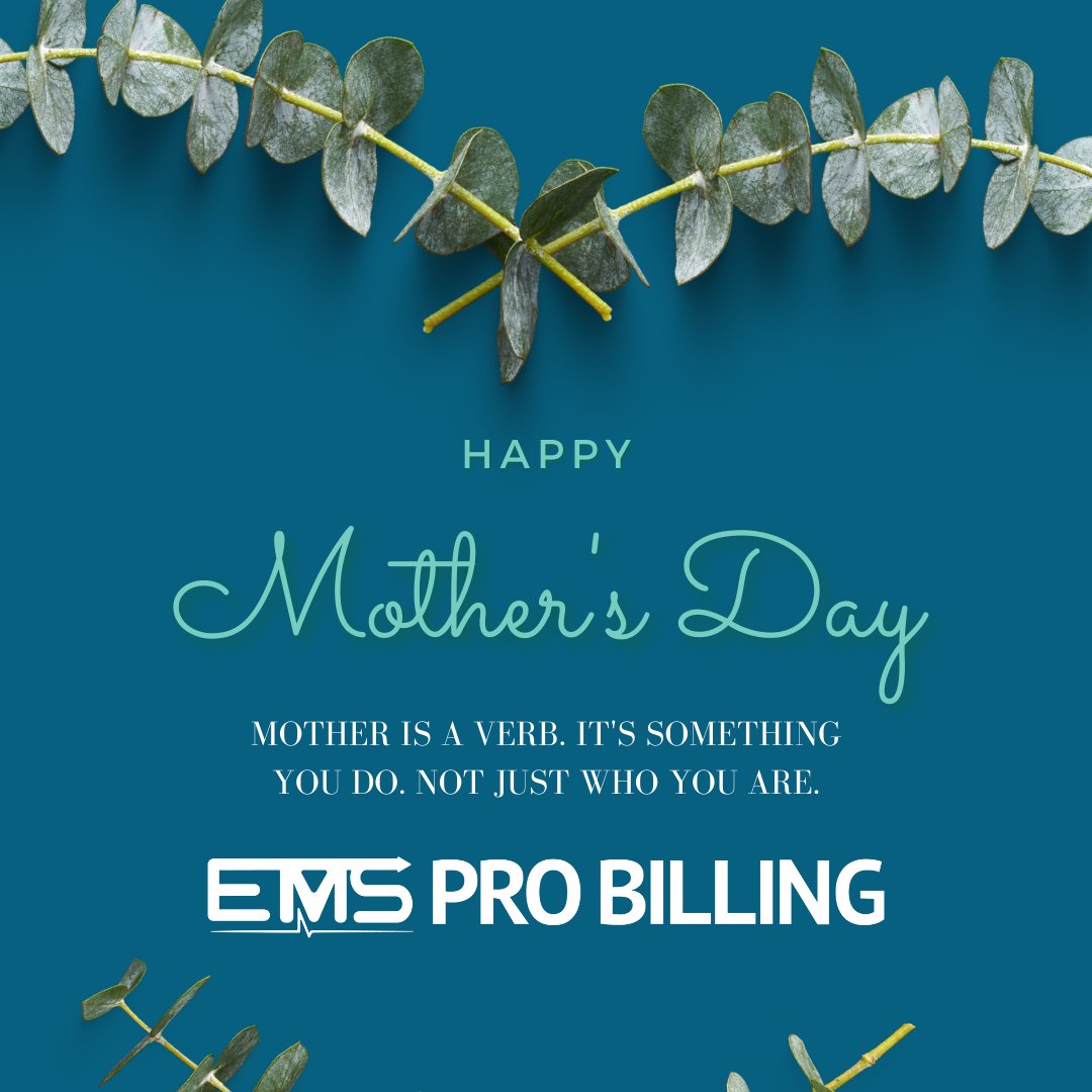 EMSProbilling's tweet photo. Happy Mothers Day. Thank you for "mothering".
#MOM #MothersDay #nurses #doctors #firstresponders #EMSProBilling #healthcareprofessionals #hospital #medical #billing #AR #compliance #community #takesavillage #healing #care #love #momverb #support #network #peace https://t.co/eKFN9i0Qle