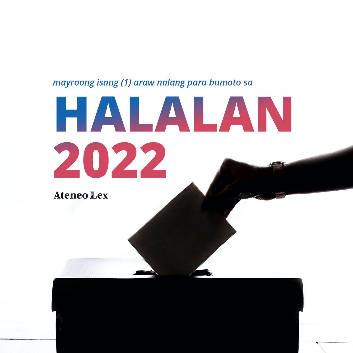 ateneolex's tweet photo. Bukas, sa ika-9 ng Mayo, 2022, bubuksan ng COMELEC ang mga presinto para tanggapin ang inyong mga boto. Narito ang mga importanteng detalye at ang proseso na kailangan alalahanin para sa mga botante. 

Maging mapanuri sa mga bobotohing kandidato bukas, https://t.co/dnychtscvf