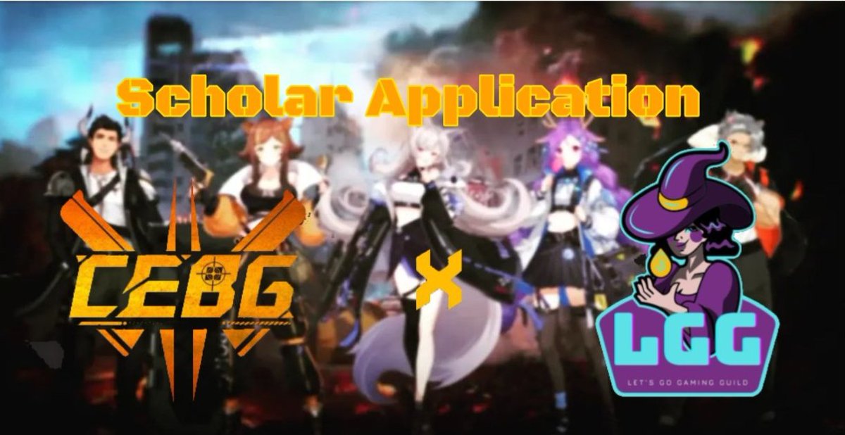 iamhestiaaa444's tweet photo. We would like to announce our @CEBG_GAME Scholars are now Open ๐ฅ COME and JOIN to our guild for more info https://t.co/F5smA8sklr
#NFTGame #GAMEFI #scholarship #NFTScholar #CEBG #PlayToEarn #AnimeGame #NFT #LGG #NewNFT #NewGAMEFI https://t.co/pPY5zFDUlw