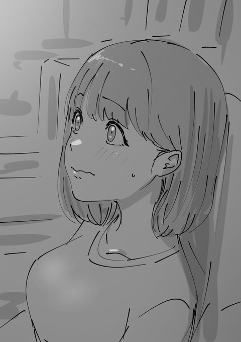 釘付けになる女の子 