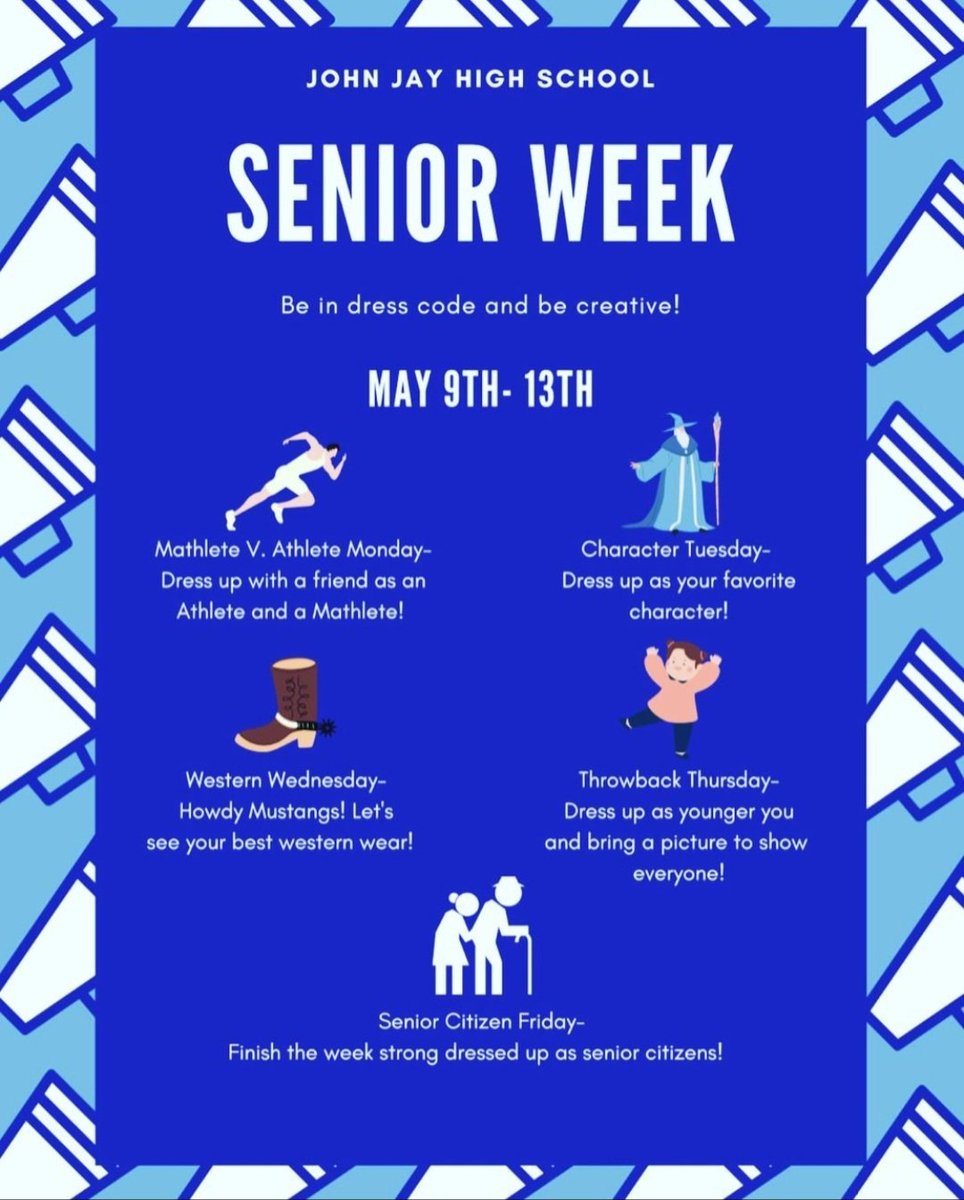 JohnJay2022's tweet photo. It's OUR week! #ThisIs2022 https://t.co/dH38YNn0DM
