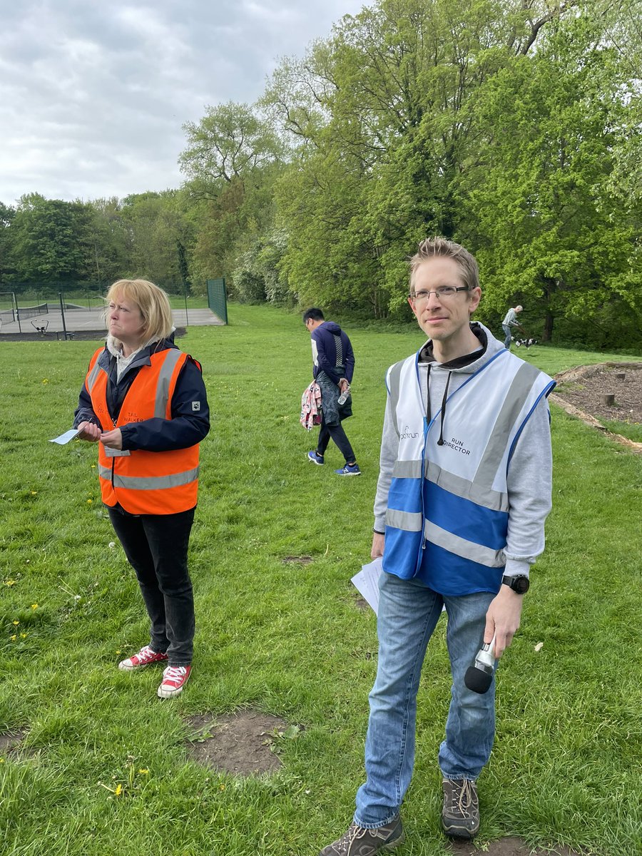 Clinicalred's tweet photo. @parkrunUK We welcomed our newest run director @Wilmslowjrpr today @mattdarnley Did a great job! https://t.co/KRSRUBIT0h