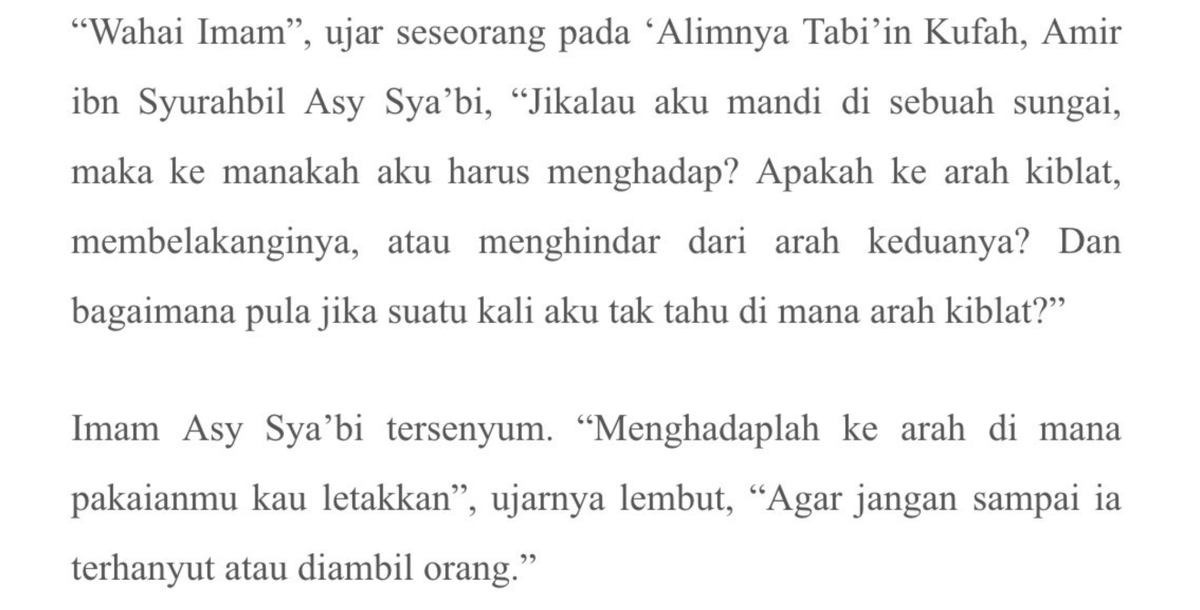 Perbedaan perspektif antara ilmu aqli dan ilmu naqli ini juga bisa terlihat dalam tulisan dari Ustaz <a href="/salimafillah/">Salim A. Fillah</a> berikut

Sumber: salimafillah.com/jawaban-fiqih/