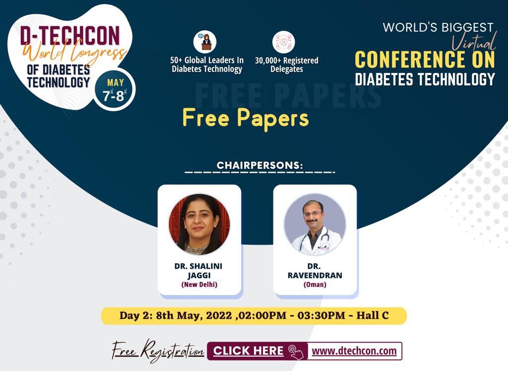 DTechCon's tweet photo. Congratulations @DrSachinMishra3 2nd Winner for Free Papers on EMR is the best tool to fight against Medicinal Non-compliance
Chaired By: Dr. Shalini Jaggi @JaggiShalini & Dr. Raveendran @dramitaol @drrakeshparikh
Attend Live: https://t.co/JCIjHVho63
#Dtech #DtechCon2022 https://t.co/hotIxTMgjy