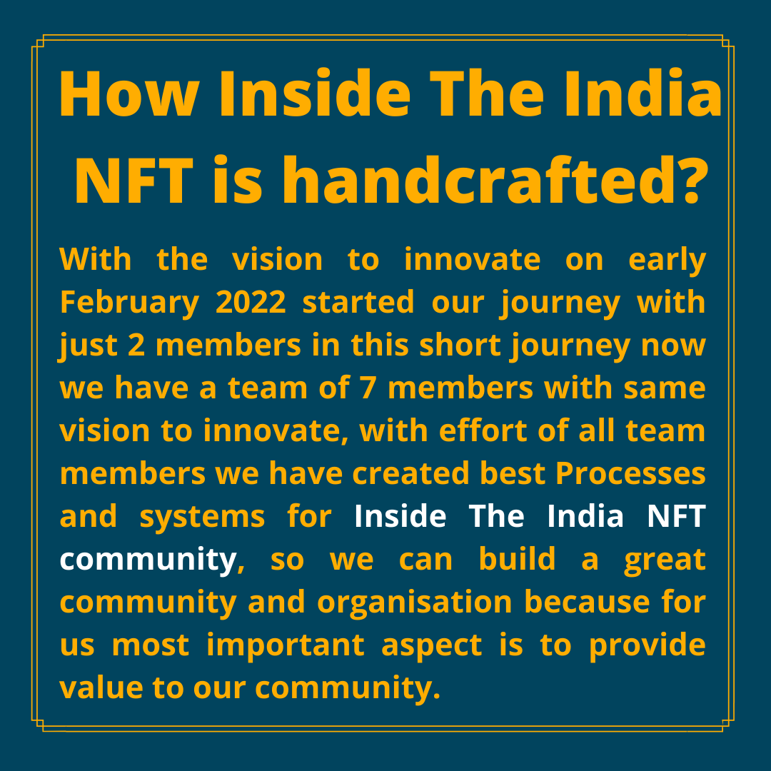 insidetheindia's tweet photo. Welcome to the @insidetheIndianft we are committed to ITI goals especially on empowerment of society.
#nftlaunch #blockchain #metaverse #web3community #Nftlife #digitalart #etherium #artoftheday #cryptoartist #instabull #animation #nftsstories #empowerment #MothersDay #mummy https://t.co/KDg96edjal