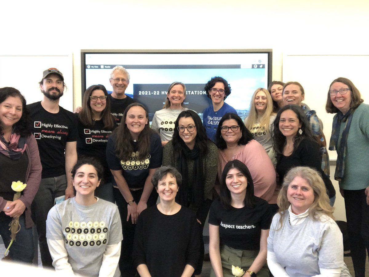 That’s a wrap: Congratulations #hvwp 2021-22 Invitational Institute cohort! Amazing human beings, writers, learners, and, leaders. PreK to college. #ocheadstart
#dutchesscc
#SUNYnp 
#wearechappaqua 
#ellenville
#monticello 
#nyc
#ossining 
#pawling
#newburgh
#goshen
#whiteplains