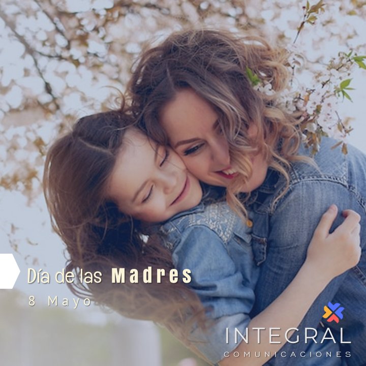 IntegralSMM's tweet photo. ¡Feliz Día de las Madres!
#IntegralSMM #IntegralComunicaciones #DiadelasMadres #FelizDiadelasMadres #Madres #Madre #Mamá #Gracias #Gratitud #Mayo #FelizDia #Feliz #Amor https://t.co/6gjy6lEHrf