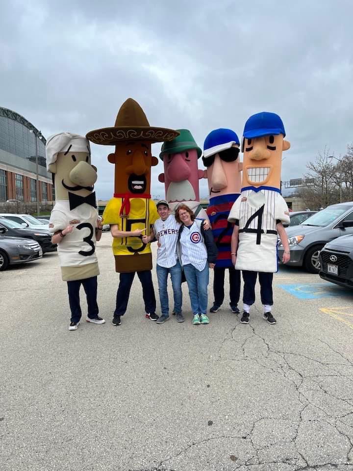 A 10 year difference! #Brewers #BrewCrew #ThisIsMyCrew <a href="/Johnsonville/">Johnsonville</a> <a href="/KlementSausage/">Klement's Sausage</a>
