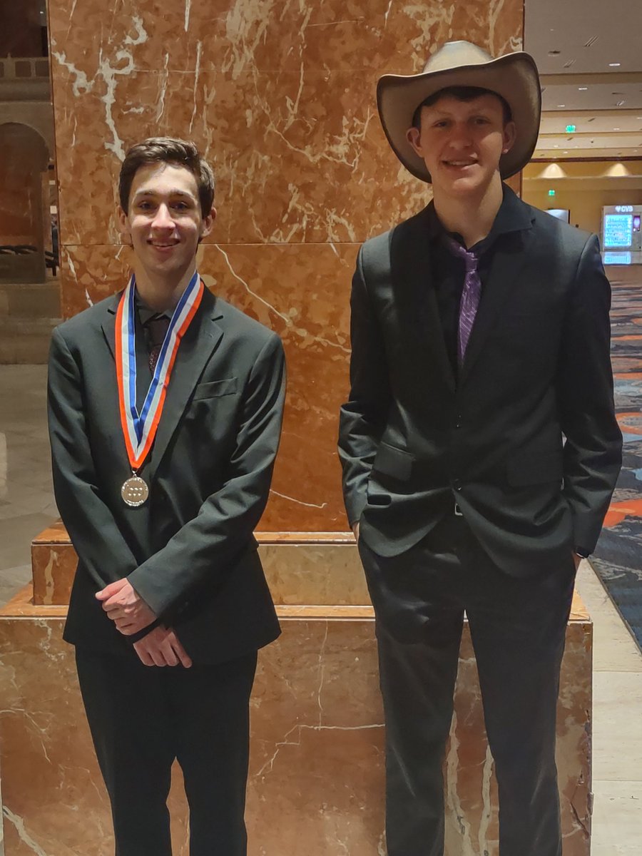 kahamming's tweet photo. Congrats to @tk_bpa members Trevor Hummer and Kaden Hamming for qualifying and competing at #bpanlc this week. Congrats to @HummerTrevor for placing in the top 10 for Cisco networking.@HammingKaden #tkstrong #mibpa https://t.co/qrIdLFX5iG