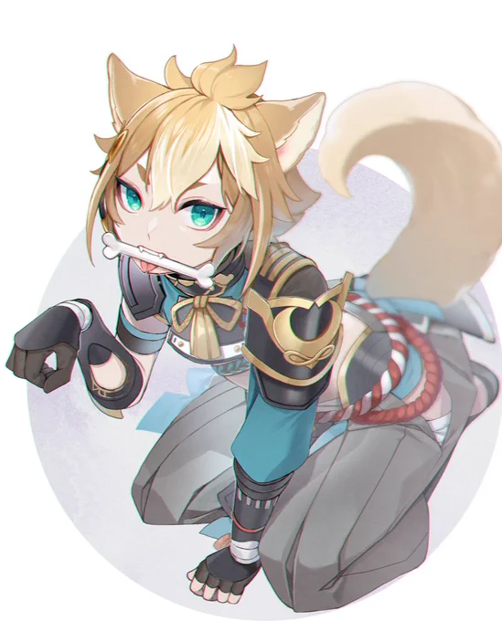わん🦴
#原神 #gorou #原神イラスト #genshinimpactfanart 