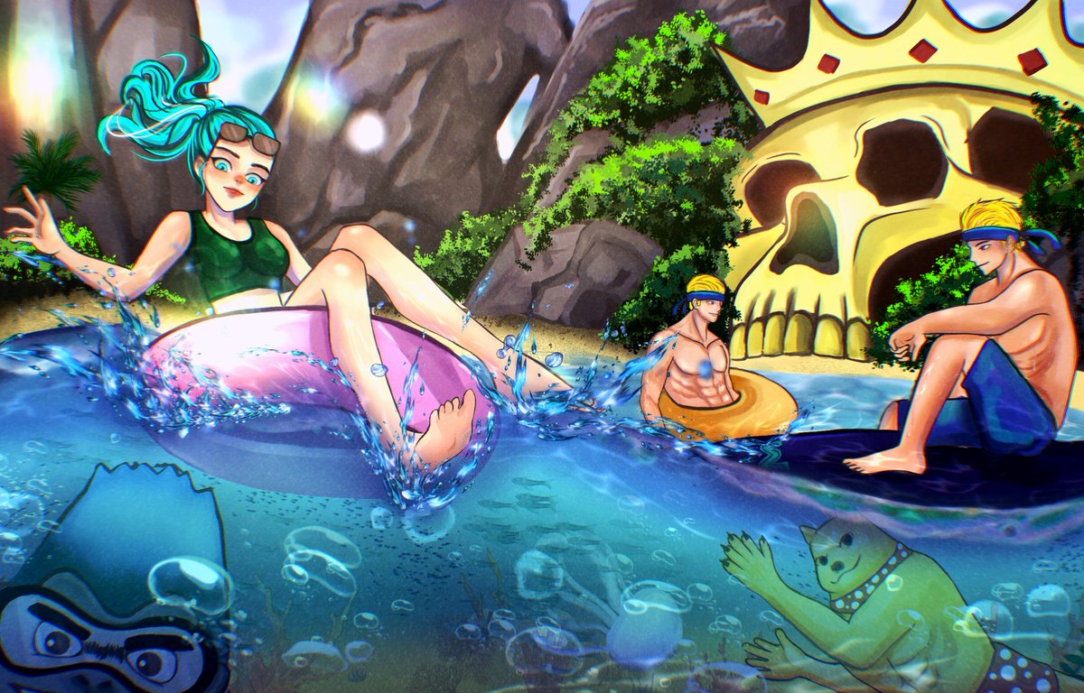 angela_artsph's tweet photo. My first #MaviaArt of #HeroesofMavia soaking up with the sun. 🏖☀️🌊

Hope you guys like it! ✨💜

@SkriceStudios @maviahunters @MaviaGame #MaviaElite #MaviaHunters #NFT #NFTCommumity  #HeroesofMavia #MaviaGame #art #artph #FANART #Fanarts #NFTartists #Artist #artistsontwitter https://t.co/9vL76YLYzo
