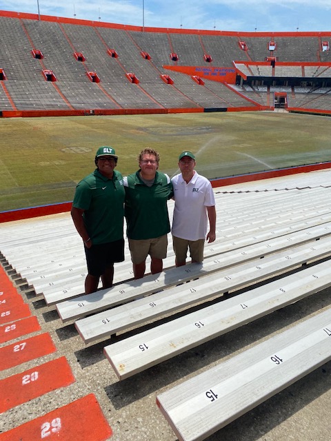 Huge thanks to the Florida equipment staff for having us over and the opportunity to see the UF facilities this week.