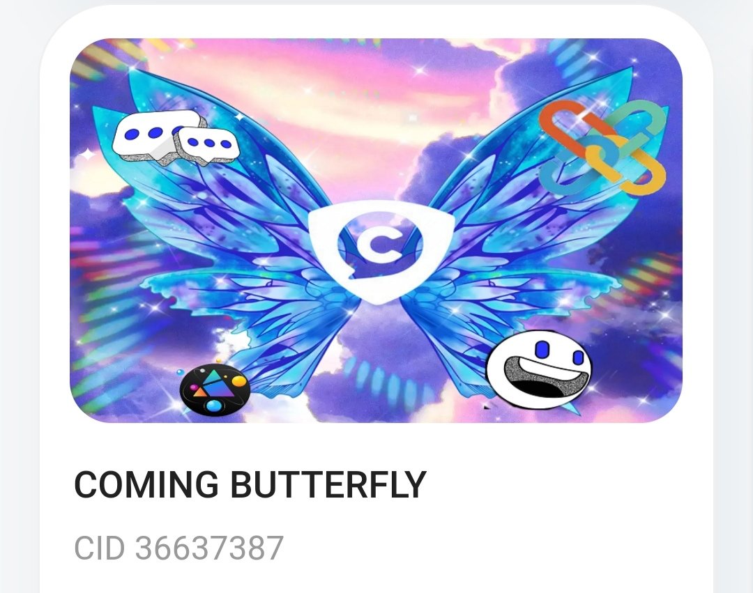ZarLi238's tweet photo. COMING BUTTERFLY 🦋💙

https://t.co/6j4LF3XKsW

@ComingChatApp @Comfuture_ #CreatewithComingChat https://t.co/s0bVk10QVP