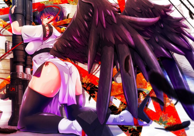 かつて例大祭で配布したコピ本(射命丸編)1/4 