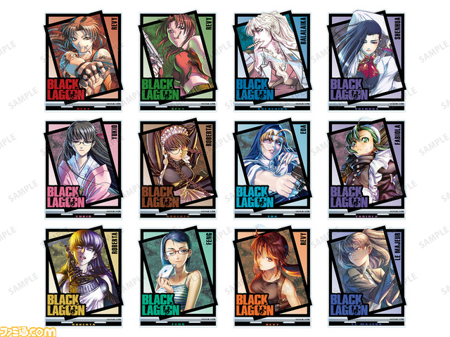 ブラック・ラグーン』限定ショップが渋谷・AMNIBUS STOREで5月20日より