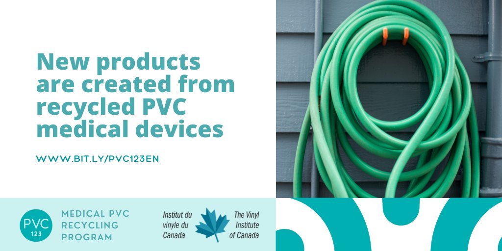 vinylinstitute's tweet photo. Want to reduce the amount of medical waste headed to landfills? So do we. #PVC123 collects single-use PVC medical devices for #recycling into new products. Together, we  can make a difference: https://t.co/Hn5yaC2Qlf https://t.co/lIViLDvK4F