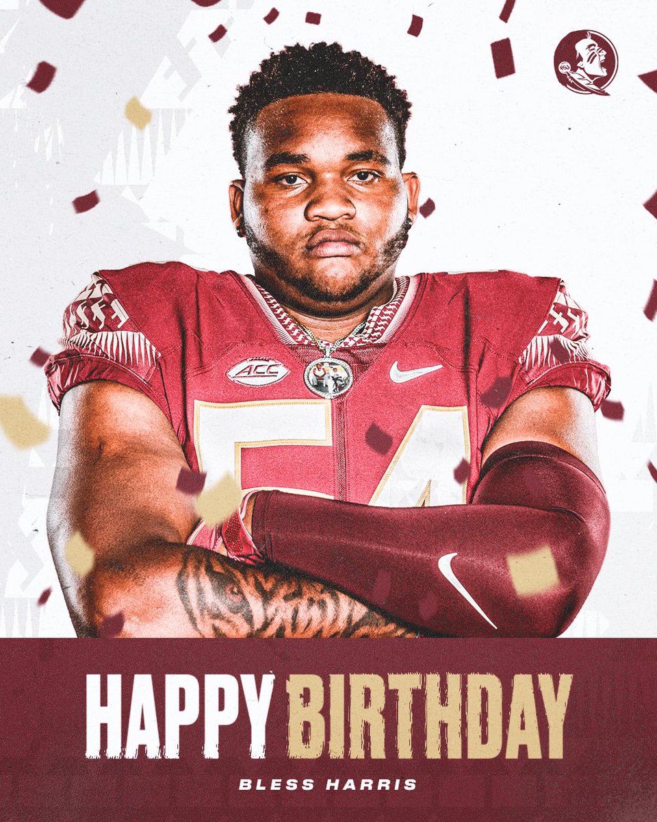 FSUFootball's tweet photo. Happy birthday from your #NoleFamily‼️ https://t.co/yVNG7RjRtK