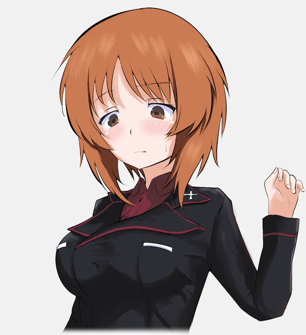 黒森峰みぽりん描いた 