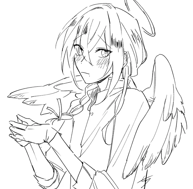 はねまよ
さっそく脱線らくがき 